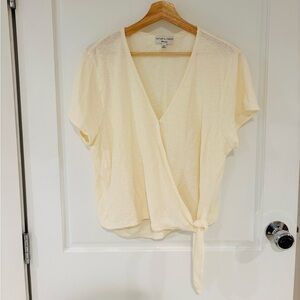 Madewell Wrap Top xxl